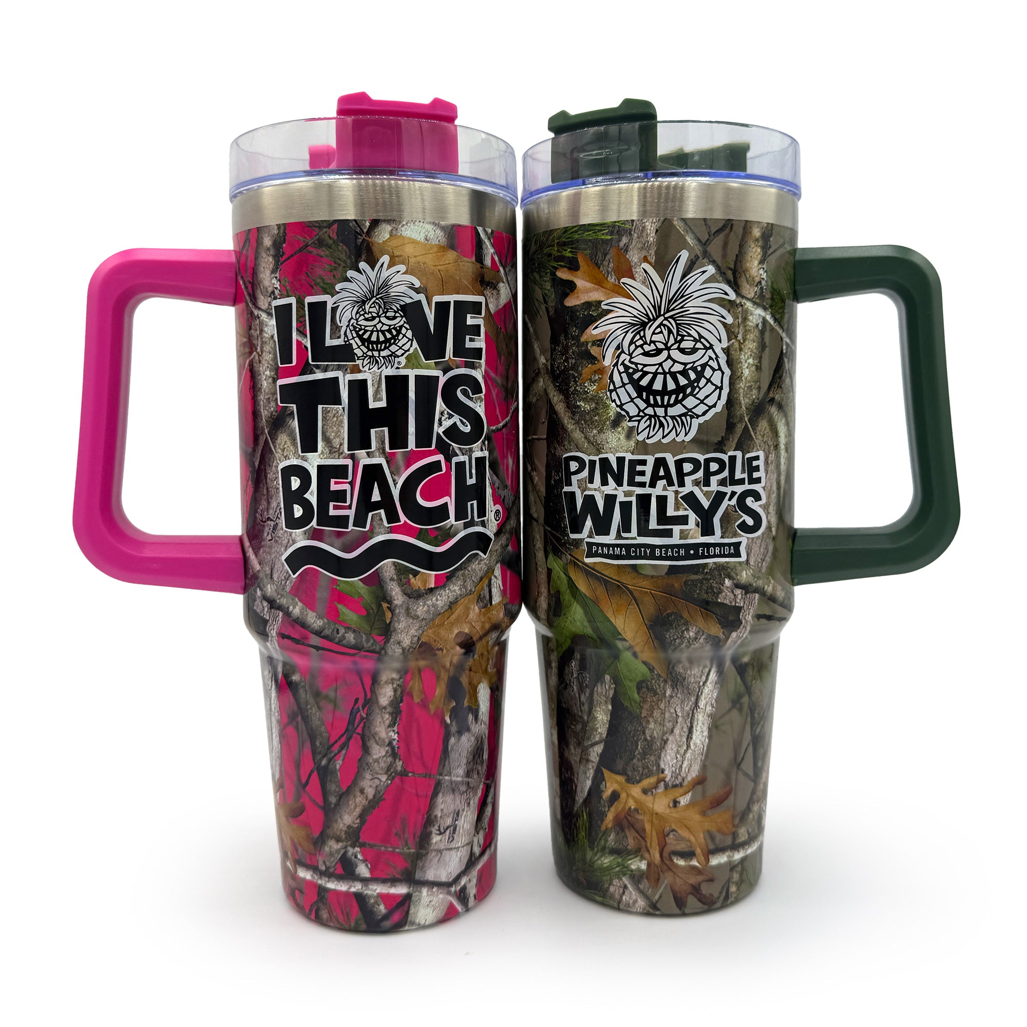 Pineapple Willy’s 30oz Camo Stainless Cup