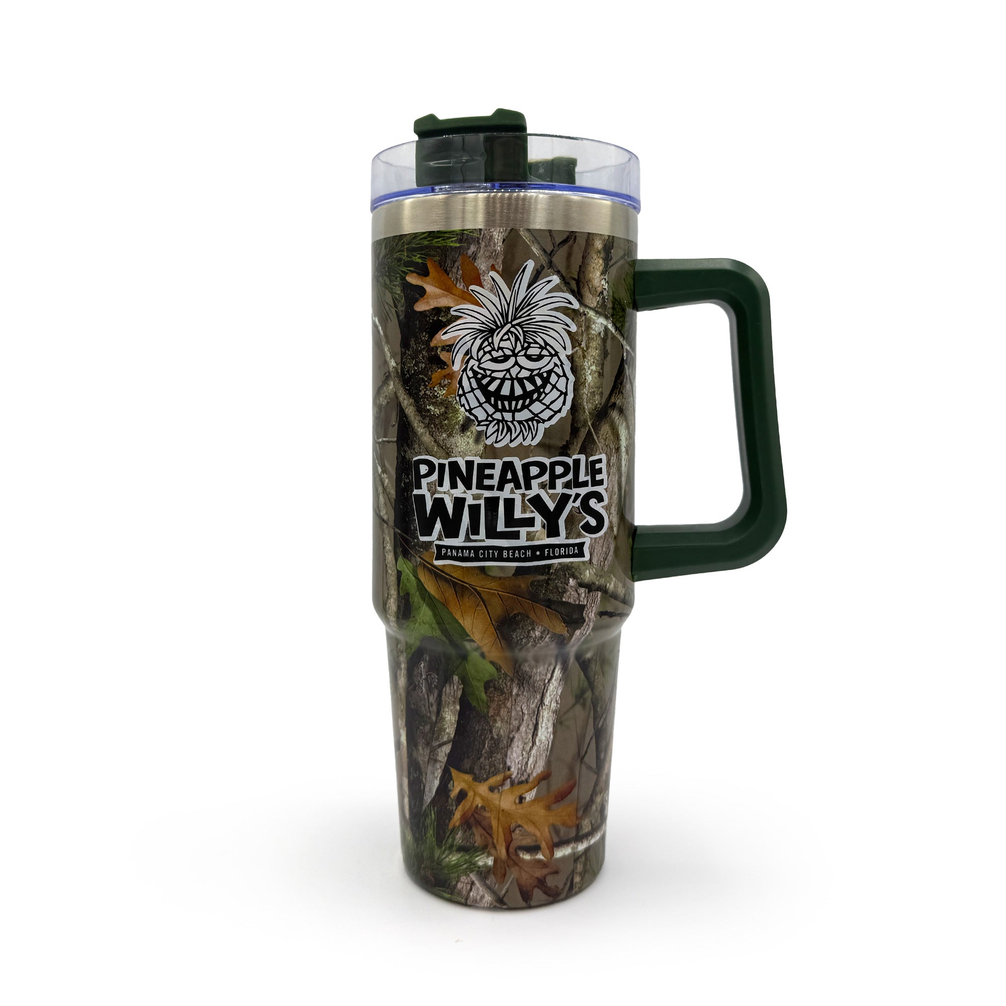 Pineapple Willy’s 30oz Camo Stainless Cup