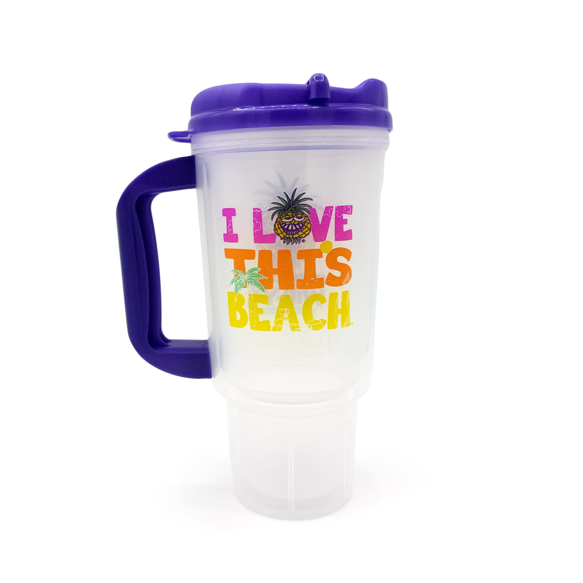 I Love This Beach Souvenir Daiquiri Cup (New)