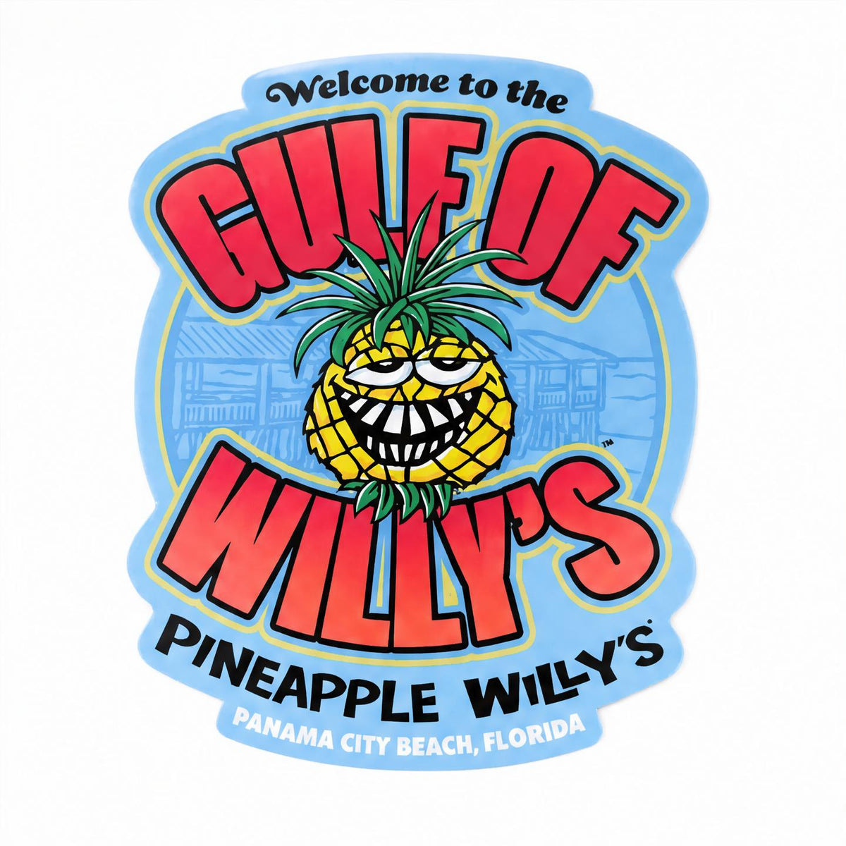 Gulf of Willy's Sticker